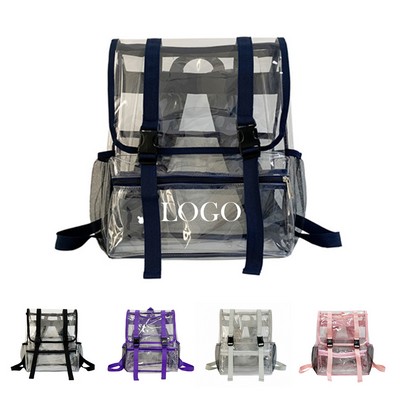 Transparent PVC Backpack