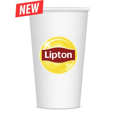 20 Oz. White Paper Cup, Digital