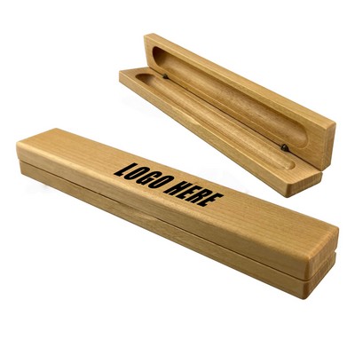Bamboo Single Pen Flip Box