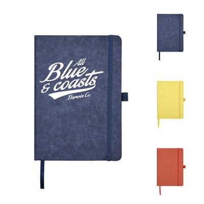 Premium Notebook with Strap Closure and Bookmark