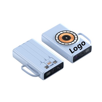 20000Mah Fast Wireless Charging Anywhere Travel Essential.