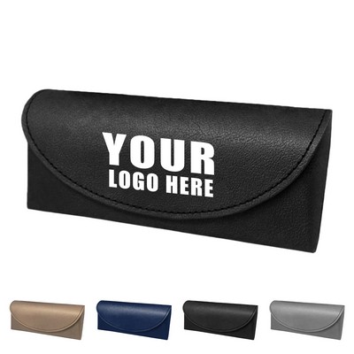 PU Leather Shock Resistant Sunglass Case