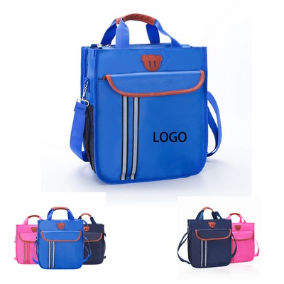Tote Handbag With Multi Pocket