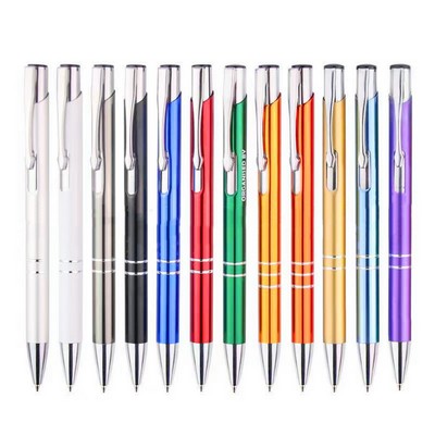Metallic Aluminum Ballpoint Pen