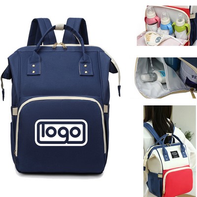 Oxford Wet & Dry Separation Diaper Backpack