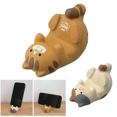 Cute Resin Cartoon Animal Phone Stand