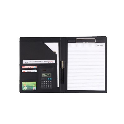 Business Quality Leatherette Folder Padfolio