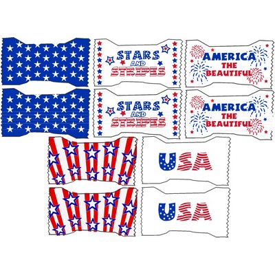Soft Peppermints In A "Stars & Stripes" Wrapper