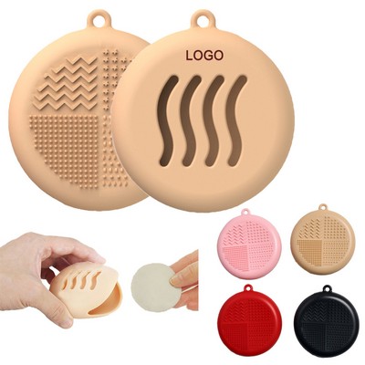 Silicone Puff Storage Box
