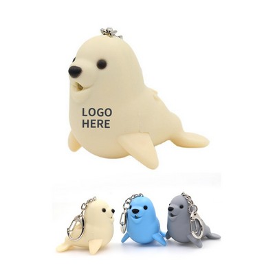 Penguin LED & Sound Keyring