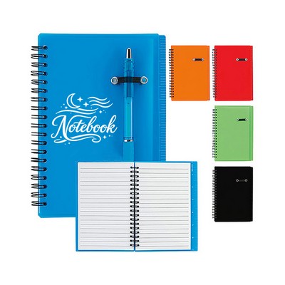 FSC® 5"x 7"Spiral Hardcover Notebook
