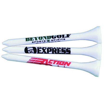 Bulk Tree Saver Eco Friendly Golf Tees 3 1/4" (Shank Two Color Imprint)