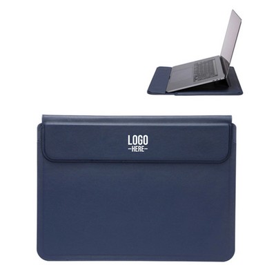Laptop Sleeve with Stand PU Leather Case