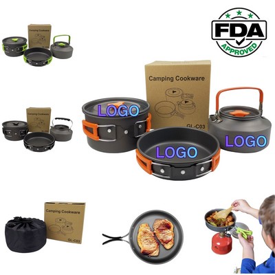 Camping Cookware Mess Kit