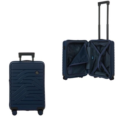 Bric's® 21" BY Ulisse Ocean Blue Expandable Spinner Carry-On Suitcase