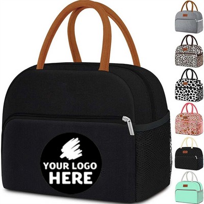 Large Insulated Lunch Cooler Tote Bag