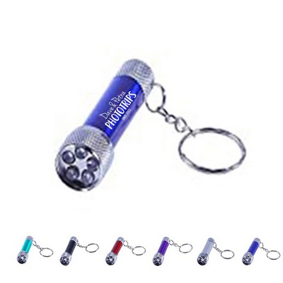 Mini Flashlight with Keychain