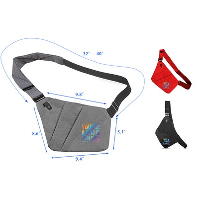 Light Thin Chest Shoulder Bag Sling Bag