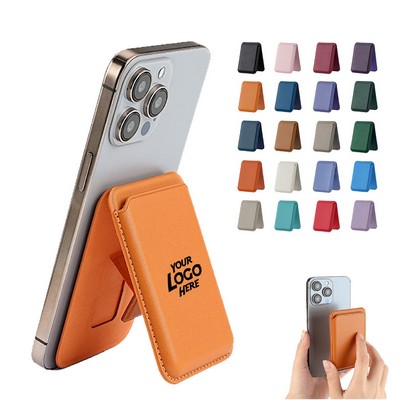 2-in-1 Magnetic Card Holder Stand