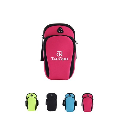 Outdoor Sports Double-Layer Compact Wrist Pouch