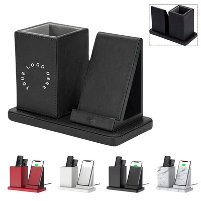 Wireless Charging Pen Holder
