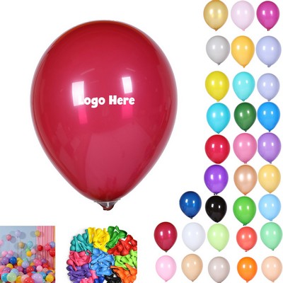 10" Rainbow Color Party Balloons