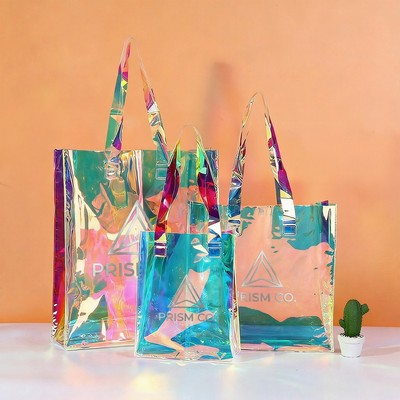 Clear PVC Tote Bag Transparent