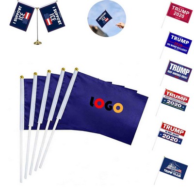 Hand Waving Flag Banner