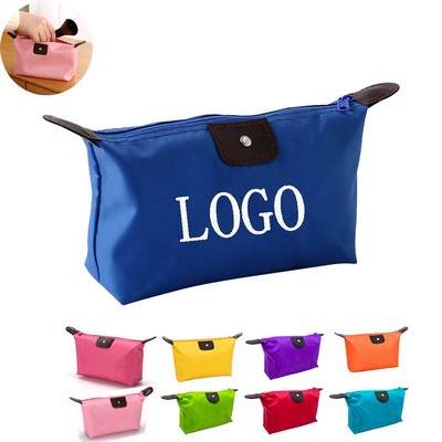 Personalized Waterproof Nylon Makeup Pouch