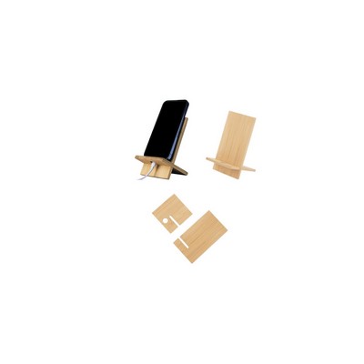 Bamboo Phone Holder