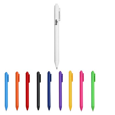Large Capacity Click Gel Pen With Custom Logo
