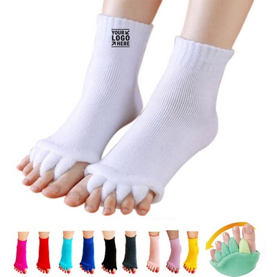 Breathable Split-Toe Yoga Socks