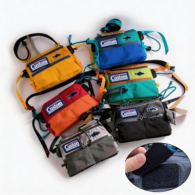 Custom Logo Patch Crossbody Sling Bag