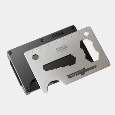 RIDGE® Titanium Multi Tool Slim Card