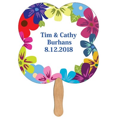 Clover Hand Fan