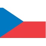 5'x8' Czech Republic U.N. Nylon Outdoor Flag - Style B