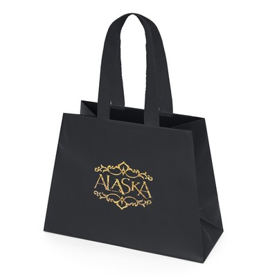 Everest - Trapezoid Eurotote - Foil Print (7 3/4" x 4" x 7 1/2")