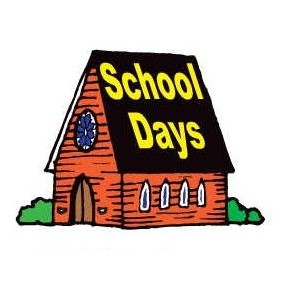 School Days House Executive Magnet w/ Full Magnetic Back (8 Square Inch)