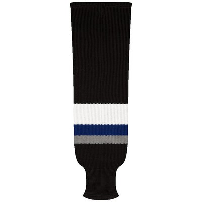 Tampa Bay Pro Series Black & White Away Socks w/Blue & Gray
