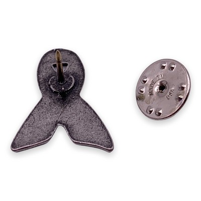 Lung Cancer Awareness Ribbon Pin