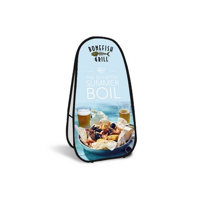 Pop Out Banner - Vertical 2 Sided (3' x 5ft)