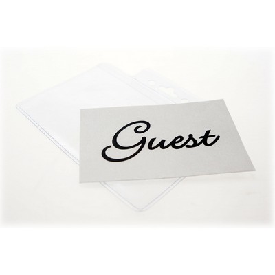 3 3/8"x2 1/4" Pouch Insert Cards (Style 355)