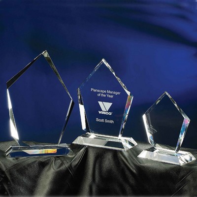 8" Summit Crystal Award