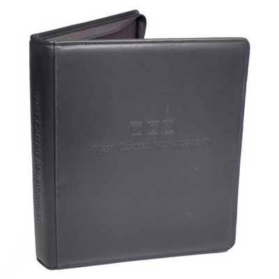 Senator Sr. Zippered Ring Binder