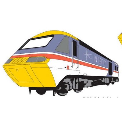 Modern Train Maxi Magnet (10 Square Inch)