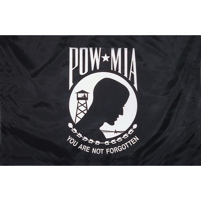 Single Faced Armed Forces POW/MIA Commemorative Flag (2'x3')