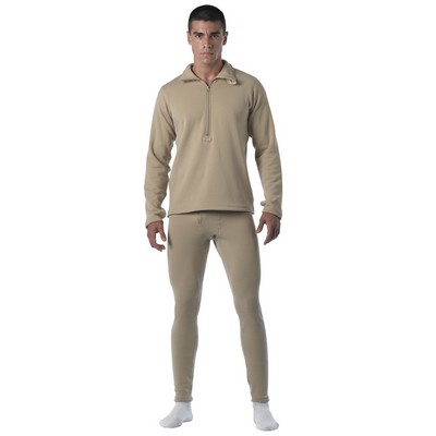 Desert Sand Military ECWCS Generation III Midweight Thermal Bottoms (S to XL)