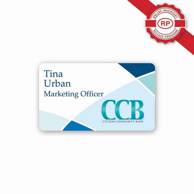 Laminated Name Badge (1.75x3") Rectangle