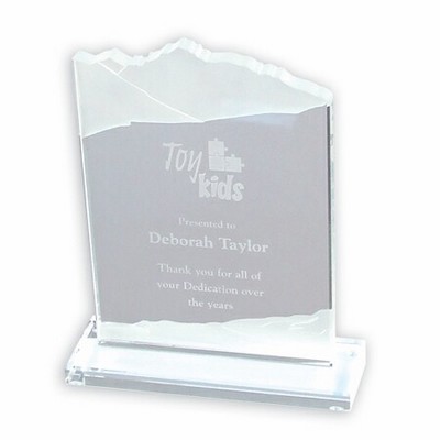 Clarity 1 Award (5"x6 1/2"x2")
