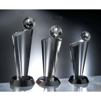 Equator Optic Crystal Award (3½"x 10")